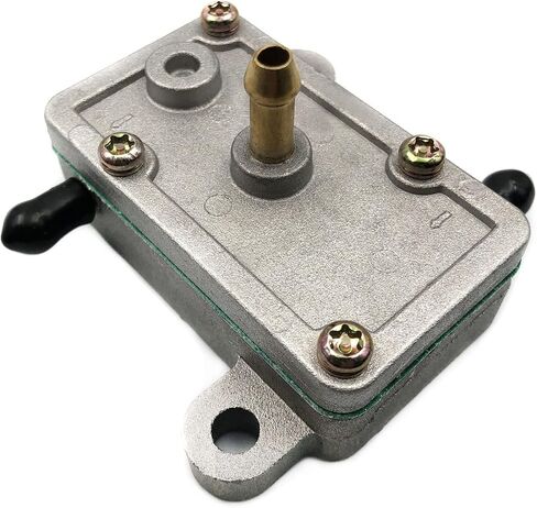 KIRO&SEEU Single Outlet Fuel Pump For Mikuni Rectangle DF-44 DF44-211 Single carb snowmobile Compatible with Nachman 07-187-01 Personal watercraft 14 liters Per Hour Durable in Saudi Arabia