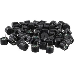 50PCS Universal Passive Buzzer Electromagnetic Impedance 16 Ohms Passive Buzzer Alarm Sounder Speaker Buzzer in Saudi Arabia