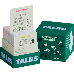 Life Story Interview Kit, Conversation Starter Cards, Getting to Know You Card Deck for Family and Parents, Perfect for Game Night, Dinner Table or Road Trip, Games for Adults and Families in Kuwait