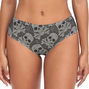 Women's Chic Floral Pattern Girls Underwear Soft Breathable High Waist Brief Stretchy Bikini Panties in Saudi Arabia