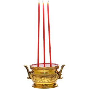 Cabilock Led Buddha Electronic Incense Burner Decorative Censer for Home Battery Operated for Daily Use and Present Choices Enhancing Buddhist Votive Decor in Kuwait