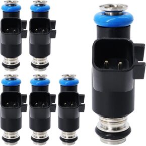 HiSport Fuel Injectors 12592648 Replacement For Chevy Malibu Impala 2006-2010, Uplander 2006-2009,Compatible with Buick Terraza 2006-2007,Pontiac Montana G6 2006-2009 3.5L 3.9L 6 PCS in Kuwait