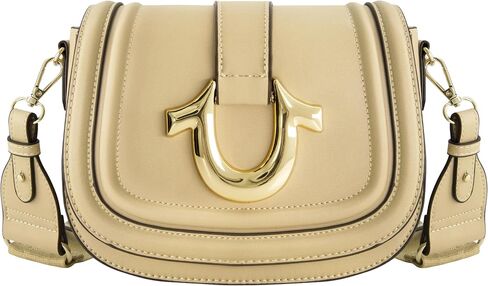 True Religion Saddle Bag, Women's Crossbody Purse with Adjustable Shoulder Strap in Saudi Arabia