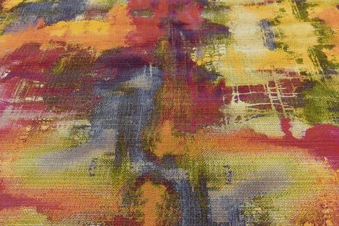 Unique Loom Outdoor Modern Collection Area Rug - Azera (10' x 12' 2" Rectangle, Multi/ Blue) in Saudi Arabia