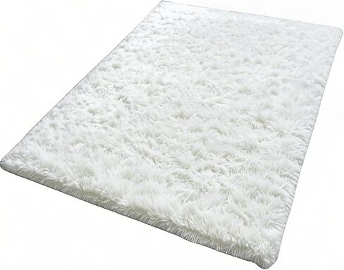 Kate Photography Floor Mats Newborn Photography Props Super Soft PV Fur White Rug Fluffy Plush Area Carpet for Living Room Cream Rugs for Bedroom in Saudi Arabia