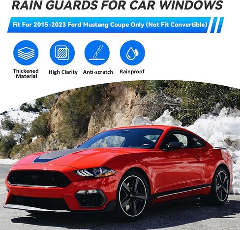 2pcs Front Doors Smoke Sun/Rain Guard Outside Mount Tape-On Window Visors Compatible with 99-06 Silverado Sierra 1500/2500/3500 HD 07 Classic Body in Saudi Arabia