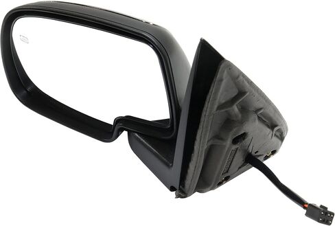 مرايا الشاحنة الجانبية للسائق والراكب من Kool Vue يتم تسخينها بالطاقة لسيارة شيفروليه سيلفرادو 1500 2500 GMC Sierra 1500 2500 1999-2002 بدون مصباح البركة، كابينة ممتدة من الكروم وكابينة قياسية in Kuwait