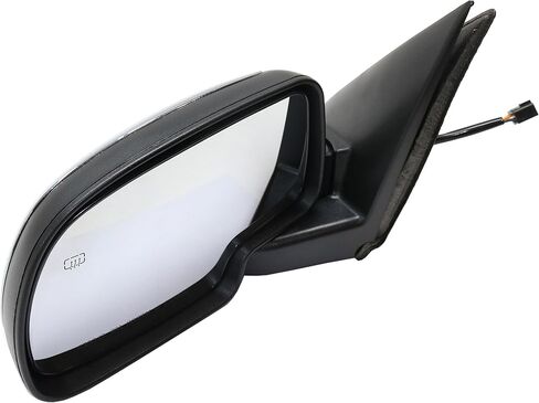 مرايا الشاحنة الجانبية للسائق والراكب من Kool Vue يتم تسخينها بالطاقة لسيارة شيفروليه سيلفرادو 1500 2500 GMC Sierra 1500 2500 1999-2002 بدون مصباح البركة، كابينة ممتدة من الكروم وكابينة قياسية in Kuwait