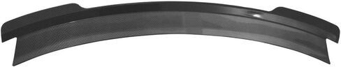 IKON MOTORSPORTS, Trunk Spoiler Compatible with 2015-2023 Ford Mustang Coupe & Convertible, MD Style Rear Trunk Lid Spoiler Wing Carbon Fiber Print ABS Plastic in Saudi Arabia
