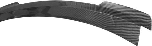 IKON MOTORSPORTS, Trunk Spoiler Compatible with 2015-2023 Ford Mustang Coupe & Convertible, MD Style Rear Trunk Lid Spoiler Wing Carbon Fiber Print ABS Plastic in Saudi Arabia