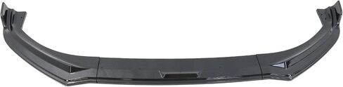 IKON MOTORSPORTS, Front Bumper Lip Compatible with 2021-2025 Ford Mustang Mach-E, 3PCS Front Bumper Lip Spoiler Air Dam Chin Splitter Bodykit IKON Style PP Polypropylene Carbon Fiber Print in Saudi Arabia