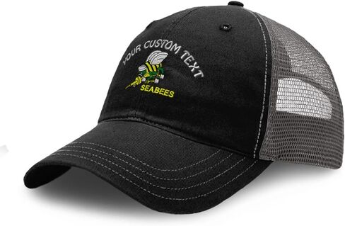Custom Richardson Soft Mesh Cap Hat Embroidered Seabees Embroidery Trucker Hats for Men & Women Cotton in Saudi Arabia
