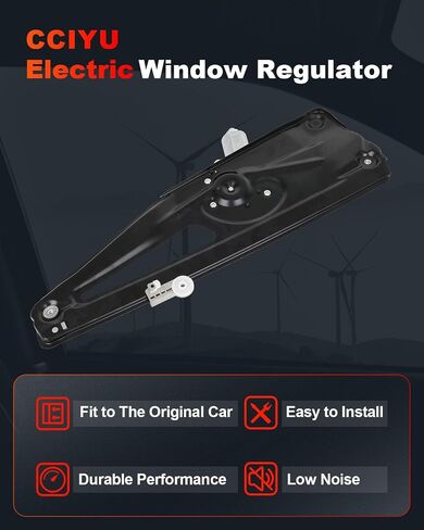 cciyu Front Right Passenger Side Power Window Regulator Replacement fit for 04 05 06 for Scion xB748-608 Window Regulator whit Motor in Saudi Arabia