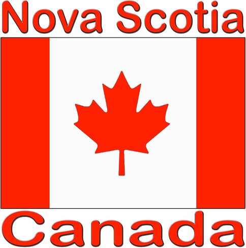 CafePress Nova Scotia Flag Canada Sweatshirt Classic Crew Neck Light Sweatshirt in Kuwait
