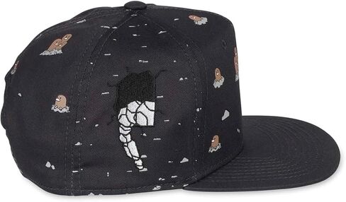 Pokémon Center: Diglett & Onix Flat-Bill Hat (One Size-Adult) Multi in Saudi Arabia