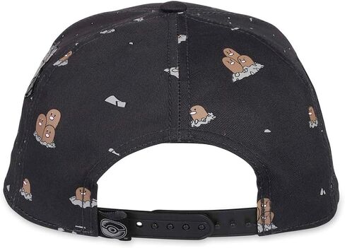 Pokémon Center: Diglett & Onix Flat-Bill Hat (One Size-Adult) Multi in Saudi Arabia