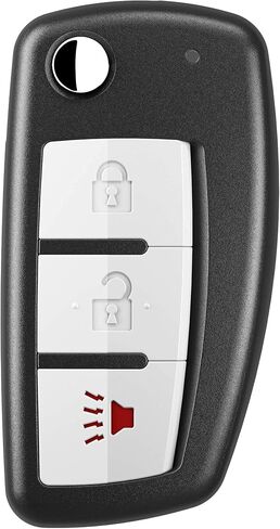 VOFONO Keyless Entry Remote Car Uncut Flip Ignition Key Fob Fits for Nissan Rogue 2014 2015 2016 2017 Replacement for FCC ID: CWTWB1G767 in Saudi Arabia