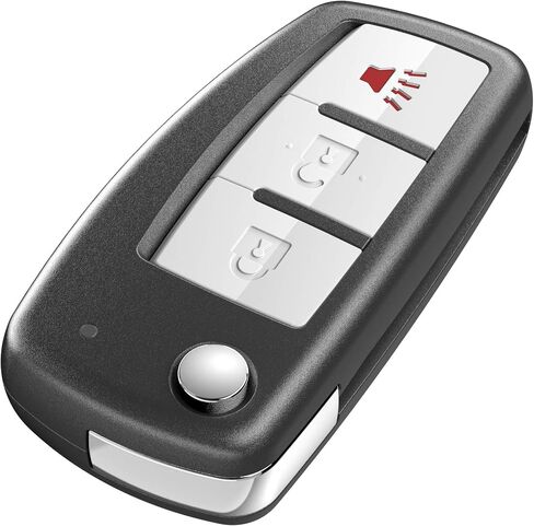 VOFONO Keyless Entry Remote Car Uncut Flip Ignition Key Fob Fits for Nissan Rogue 2014 2015 2016 2017 Replacement for FCC ID: CWTWB1G767 in Saudi Arabia