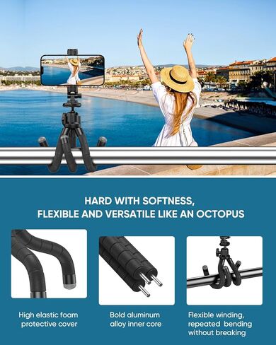 APEXEL High Power 30X HD Telephoto Lens for iPhone Telephoto Lens with Tripod Attachment, for iPhone 16/15/14/13 Pro Max, Samsung, Android Phone and Most Smartphone in Kuwait