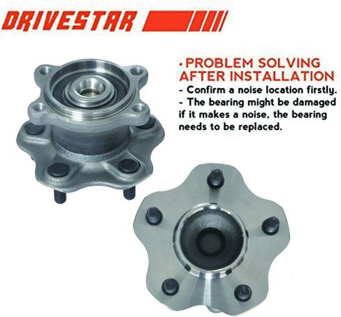 DRIVESTAR 512292 Rear Wheel Hub & Bearing Assembly Left/Right for Nissan Maxima 2004 05 06 07 08/2002 03 04 05 06 Altima/2004-09 Quest, 5 Lugs & 4 Bolt Flange in Saudi Arabia
