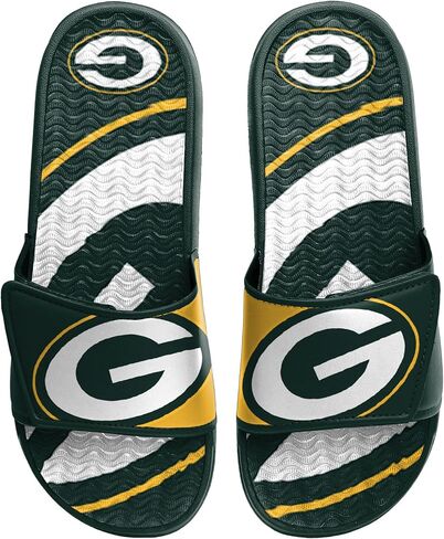 FOCO Tampa Bay Buccaneers NFL Mens Colorblock Big Logo Gel Slide - L in Saudi Arabia