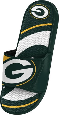 FOCO Tampa Bay Buccaneers NFL Mens Colorblock Big Logo Gel Slide - L in Saudi Arabia