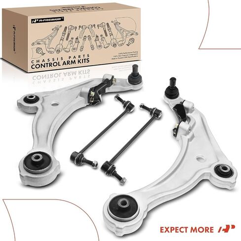 A-Premium Set of 4, Front Lower Control Arm, Sway Bar Link, Compatible with Nissan Maxima 2009 2010 2011 2012 2013 2014 in Saudi Arabia