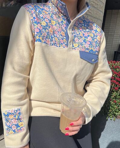 سويت شيرت نسائي كبير الحجم من Thopavenoir برقبة دائرية Y2K مطرز برسومات للفتيات في سن المراهقة بلوزات جمالية بريبي in Kuwait