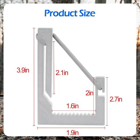 2 Pcs Molle Hook for Saddle Hunting/Bow Hunting/Climbing Sticks/Climbing Platform, Molle Accessories, Molle Clip for Saddle Hunting Accessories, Molle Hook and Loop in Kuwait
