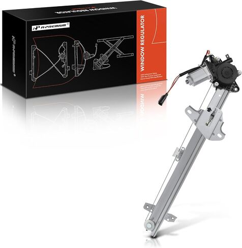 A-Premium Electric Power Window Regulator with Motor Compatible with Honda Civic 2018 2019 2020 2021, Hatchback, Front Right Passenger Side in Saudi Arabia