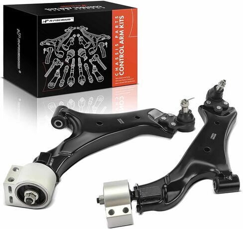 A-Premium 2 x Front Lower Control Arm, with Ball Joint & Bushing, Compatible with Chevrolet Equinox 2010-2017, GMC Terrain 2010-2017 in Saudi Arabia