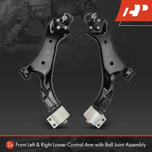 A-Premium 2 x Front Lower Control Arm, with Ball Joint & Bushing, Compatible with Chevrolet Equinox 2010-2017, GMC Terrain 2010-2017 in Saudi Arabia