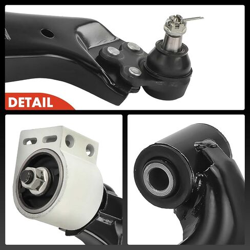 A-Premium 2 x Front Lower Control Arm, with Ball Joint & Bushing, Compatible with Chevrolet Equinox 2010-2017, GMC Terrain 2010-2017 in Saudi Arabia