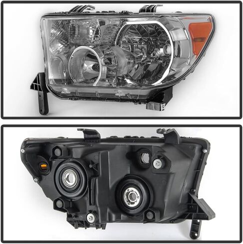 ACANII-For 2007-2013 Toyota Tundra 2008-2017 سيكويا كشافات أمامية بديلة للمصابيح الأمامية-جانب السائق الأيسر in Saudi Arabia