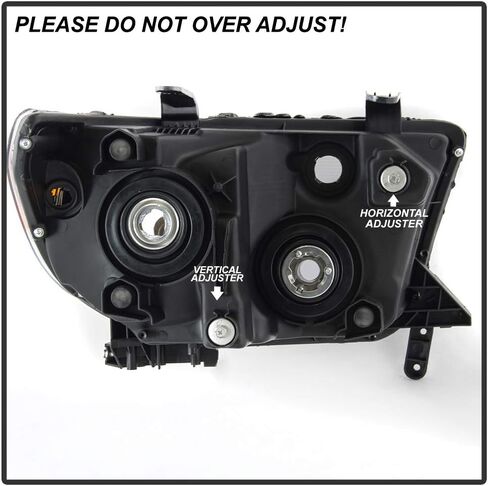 ACANII-For 2007-2013 Toyota Tundra 2008-2017 سيكويا كشافات أمامية بديلة للمصابيح الأمامية-جانب السائق الأيسر in Saudi Arabia
