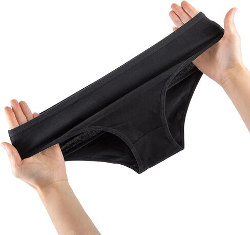 Cotton Underwear for Women, Soft Breathable Bikini Panties, Stretchy & No Show Design, Comfortable Ladies Briefs 6 Pack in Saudi Arabia