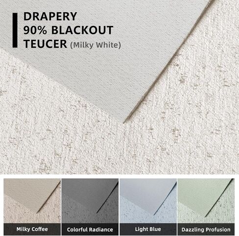 SmartWings Drapery Fabric Samples, for Custom Curtain Fabric Selection, Various Styles for Indoor Room, Multi Color in Saudi Arabia
