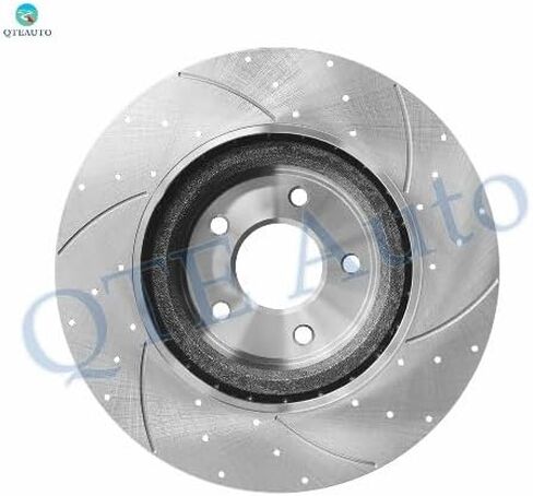 PM Auto Front 320mm Drilled Slotted Brake Disc Rotors Replacement For 2013-2015 2017 Nissan Pathfinder in Saudi Arabia