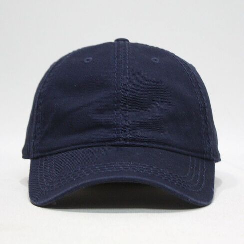 Clasic Blank Heavy Stitch Cotton Dad Hat – Adjustable Everyday Baseball Cap, Classic Twill Casual Hat for Men & Women in Kuwait