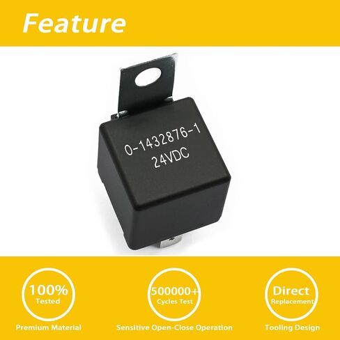 1 حزم 0-1432876-1 مرحل، 24VDC 40A 5 دبابيس، مرحل السيارة in Saudi Arabia