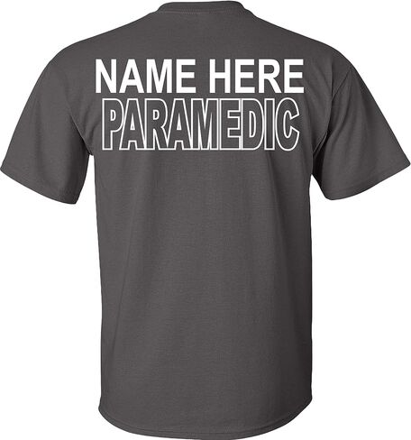 Custom Paramedic T-Shirt Emergency Medical Personalized in Saudi Arabia