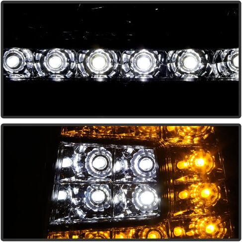 ACANII - For 1997-2003 Ford F150 Expedition LED Headlights w/LED Corner Signal Head Lights Lamps Driver & Passenger Side in Saudi Arabia