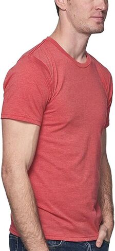 Go2 Men's Soft Blend Short Sleeve T-Shirt, Made in USA in Saudi Arabia