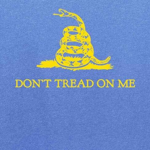 تي شيرت مطبوع عليه Pop Threads Dont Tread On Me Gadsden Flag Rattlesnake USA Revolution جرافيك تي شيرت للرجال in Kuwait