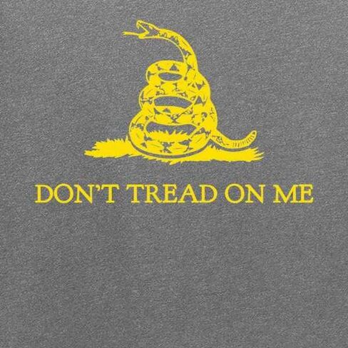 تي شيرت مطبوع عليه Pop Threads Dont Tread On Me Gadsden Flag Rattlesnake USA Revolution جرافيك تي شيرت للرجال in Kuwait