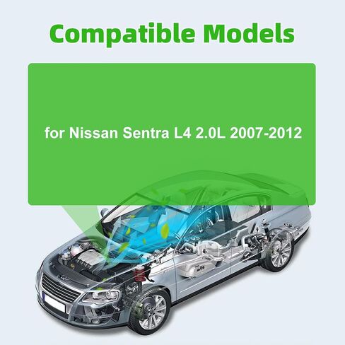 AUTOKAY 16546-ET00A 27277-EN000 مجموعة فلاتر هواء مقصورة المحرك تناسب Nissan Sentra L4 2.0L 2007 2008 2009 2010 2011 2012 RE # 16546-ET000 82001-66615 82003-71661 27277-1GK0A 27277-EN025 27277-JM01A in Saudi Arabia