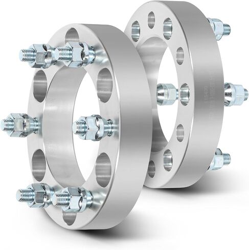 SCITOO 2Pcs Wheel Spacers 1.25 inch 6x5.5 Bore 108mm Studs 12x1.5 6 Lug Wheel Spacers Adapters Fit for for Toyota for Tacoma for Toyota for 4Runner for Toyota for Tundra for Toyota in Saudi Arabia