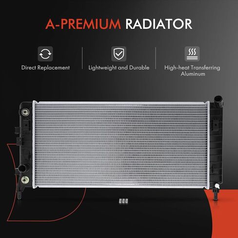 A-Premium Engine Coolant Radiator Assembly with Transmission Oil Cooler Compatible with Chevrolet Impala 2006-2011, Monte Carlo 2006-2007 & Buick LaCrosse, Allure 2005-2008, Automatic Transmission in Saudi Arabia