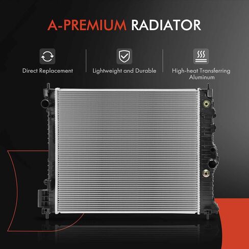 A-Premium Engine Coolant Radiator Assembly with Transmission Oil Cooler Compatible with Chevrolet Trax 2013-2020 1.4L in Saudi Arabia