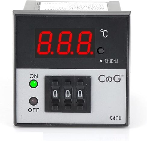 XMTD Series Dial Code 0-600 Celsius Degree K J PT100 AC 220V 75*75 mm Electronic Digital Temperature Controller Thermostat(XMTD PT100 600) in Saudi Arabia
